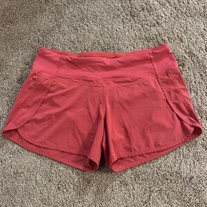 Lululemon Pink Athletic Shorts